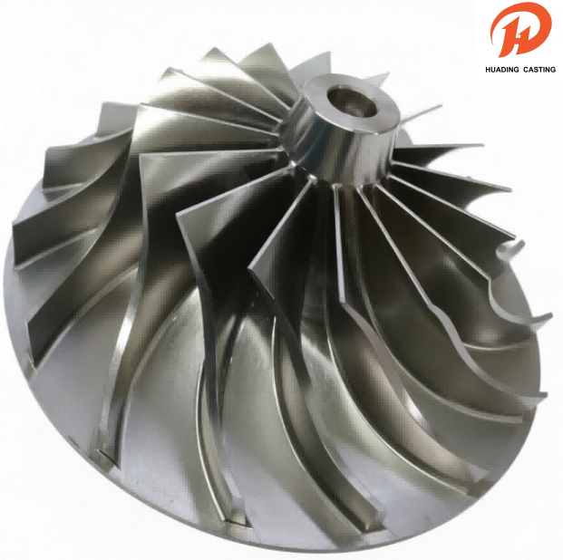 Precision CNC Machined Centrifugal Compressor Impellers